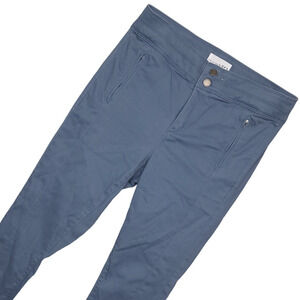 Made And Loved Loft Women's Mid-Rise Ankle Pants Sz 28/6 Skinny Stretch Gray